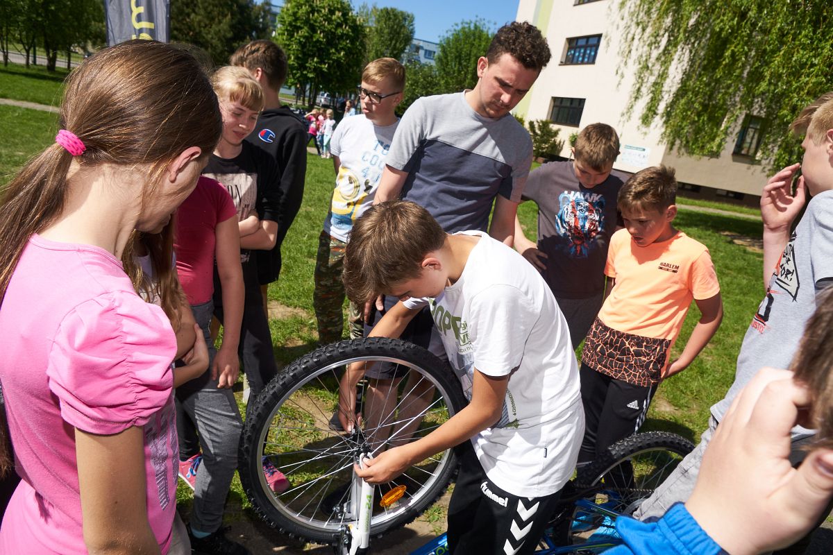 Edukacja rowerowa dla tczewskich uczniów i uczennic